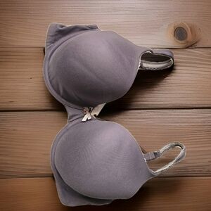 ☕️VICTORIA'S SECRET LINED PERFECT COVERAGE UNDERWIRE BRA SIZE 36D